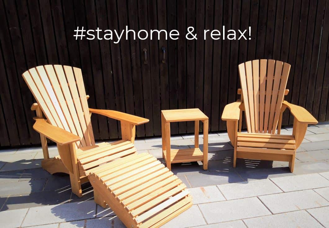 BeSeaside Seasider Chair CLASSIC Set Deck Chairs