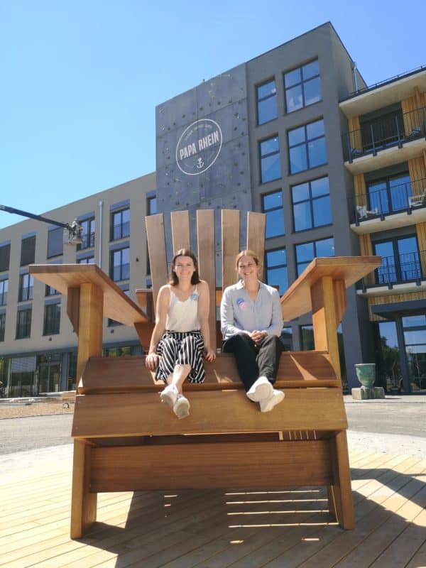 BeSeaside Adirondack Chair XXL Papa Rhein Hotel