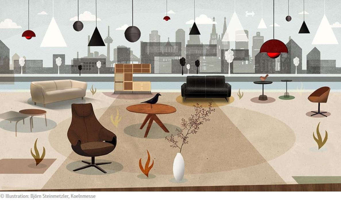 Illustration Koelnmesse Bjoern Steinmetzler copyright