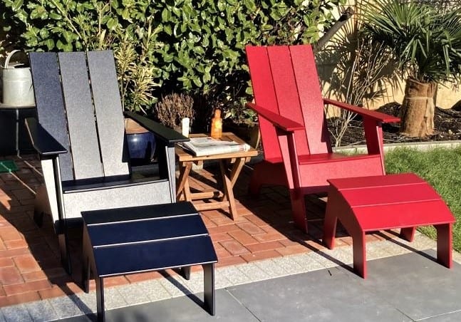 Relax & recycle – Blick hinter die Kulissen von Loll Designs, und: wie trägt man eigentlich einen Adirondack Chair? 2 BeSeaside Loll Fesigns Kundenbild Bremen Kopie