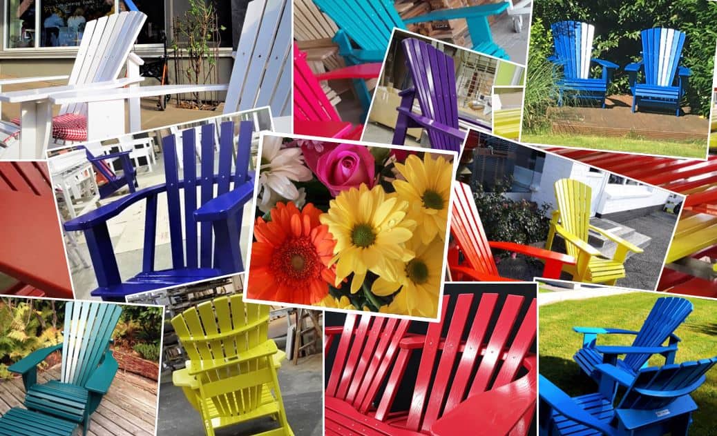 BeSeaside Muttertag Mut Farbe CLASSIC Chairs lackiert