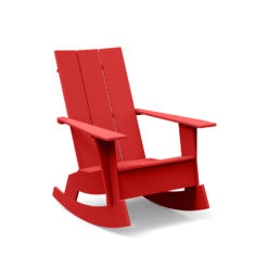 adirondack 3slat rocker red