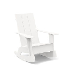 adirondack 3slat rocker white