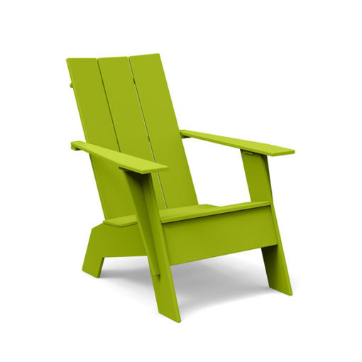 medium adirondack 3slat tall green