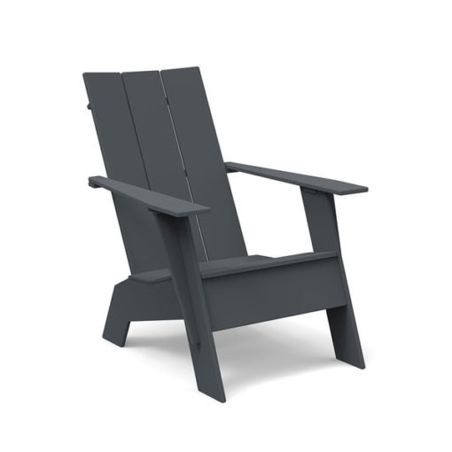 medium adirondack 3slat tall grey