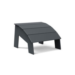 medium ottoman 4slat tall grey