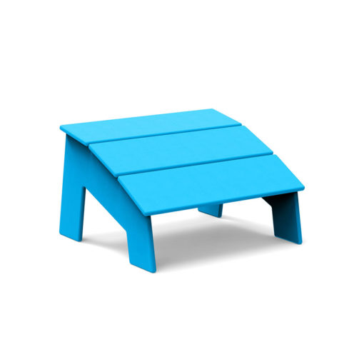 ottoman compact blue