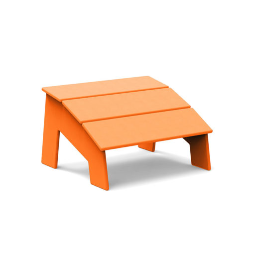 ottoman compact orange