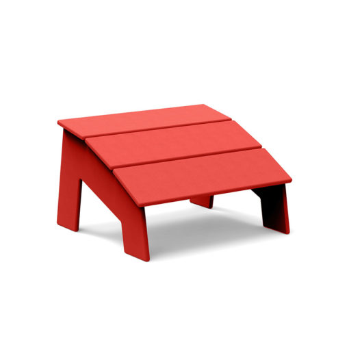 ottoman compact red