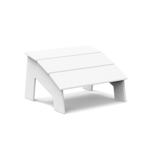 ottoman compact white