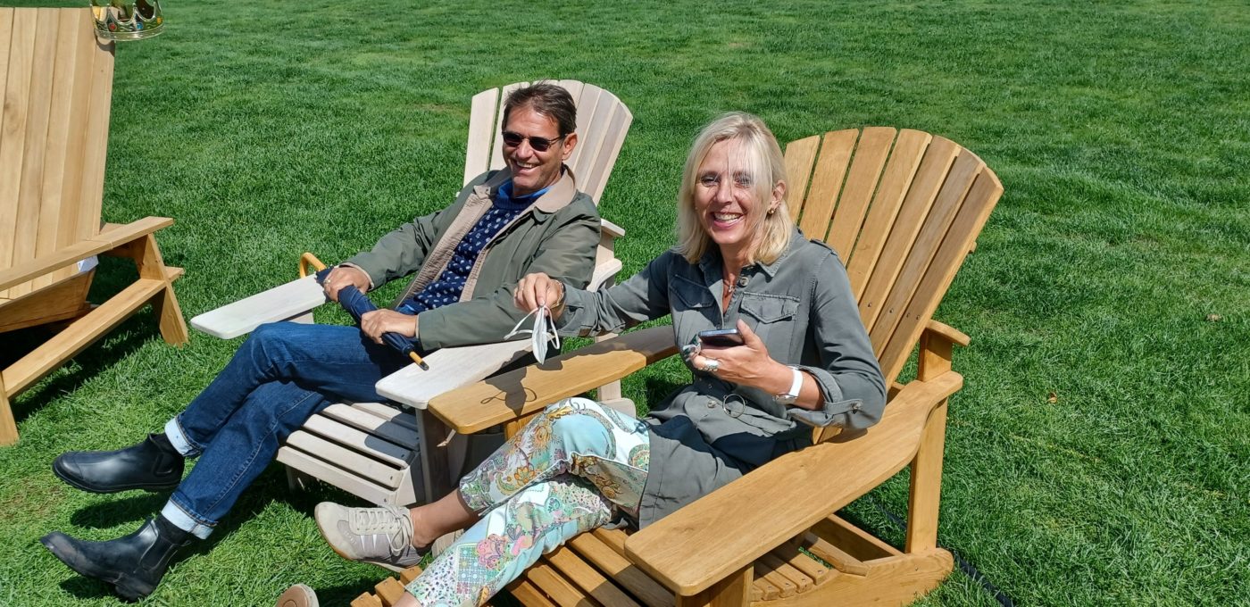 ganz entspannt im beSeaside Premium Adirondack Chair