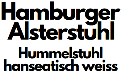 Hummelstuhl weiss