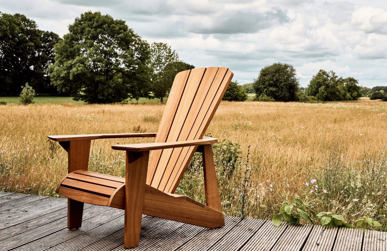 beSeaside BLU Design Adirondack Chair loungechair Hamburg 2023