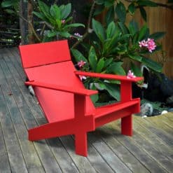 Loll Designs Lollygagger Premium Adirondack Chair aus Kunststoff