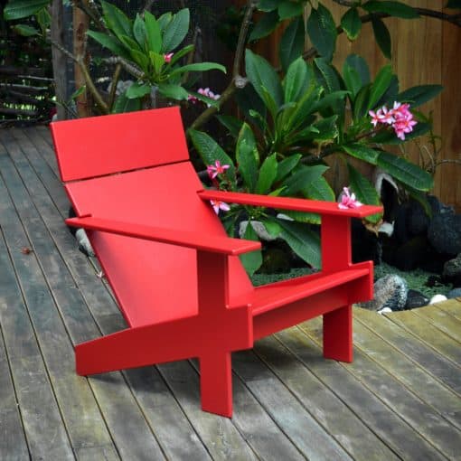 Loll Designs Lollygagger Premium Adirondack Chair aus Kunststoff