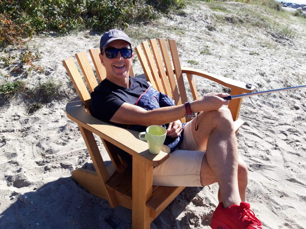 beseaside alsterbank chillen und relaxen am strand fehmarn café sor enfrei