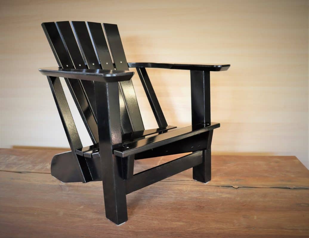 BLACK ALSTER Alsterstuhl BeSeaside Black is beautiful