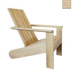 ESPRESSO Design Adirondack Stuhl in Eiche