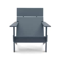 Lollygagger Lounge Adirondack Chair grau vorderansicht