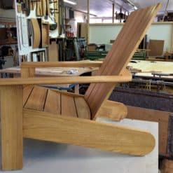 BeSeaside ESPRESSO moderner Adirondack Stuhl Werkstatt