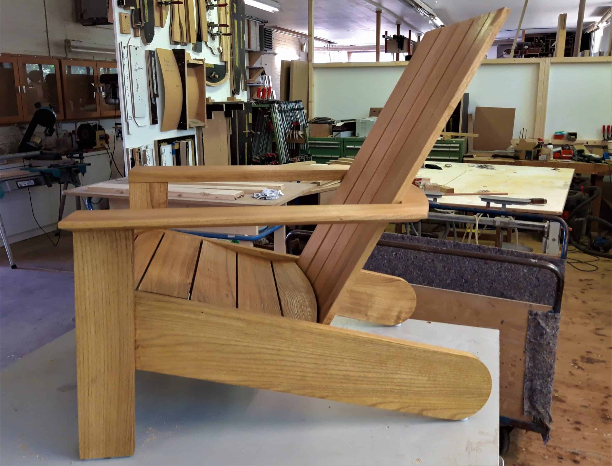 ESPRESSO BASSO Design Adirondack Chair BeSeaside