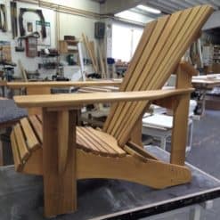 beseaside adirondack chair modell classic robinie geoelt farblos natur